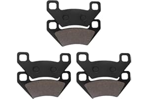 SOLLON Bremsbeläge vorne und hinten für Arctic Cat 250 300 400 450 500 550 650 H1 700 1000 Wildcat Prowler Mudpro Alterra