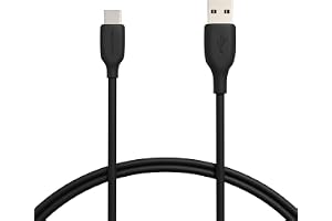 Amazon Basics USB-C till USB-A 2.0-snabbladdningskabel, 480 Mbit/s i hastighet, USB-IF-certifierad, för Apple iPhone 15, iPad