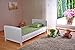 COT BED/JUNIOR BED IN LUXURY WHITE FINISH WITH FREE MATTRESS (140 x 70cm)