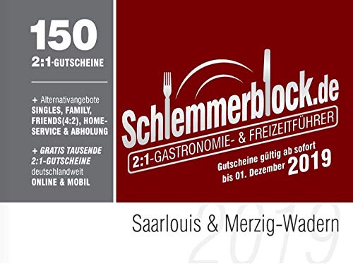 Preisvergleich Produktbild Schlemmerblock Saarlouis &Merzig-Wadern 2019