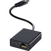 Ethernet Adapter for Fire TV Stick, Micro USB to RJ45 Ethernet Network Adapter Compatible with 4K Fire Stick, Chromecast Goog