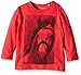 ESPRIT Baby-Girls 105EEAK010 Horse T-Shirt, Coral Red, 12-18 Months (Manufacturer Size:80)