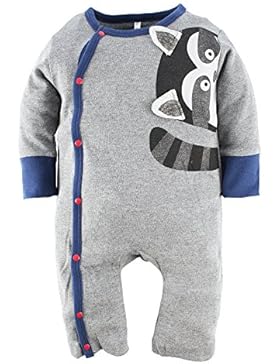 Big Elephant Baby Jungen' 1 Stück Snap-Up Langarm Spielanzug Pyjama G83