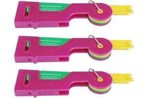 LONSVTTU 3 Pezzi Infila Ago, Automatico Infila Ago,Filo di Plastica Infila, Infila Ago per Macchina da Cucire