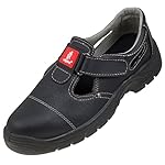 Leightweight Full-Grain Leather Men 's Sandal Safety Work Shoe with Steel Toe Cap Urgent 303 S1