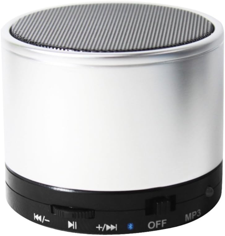 TECEVOS10 Lite Bluetooth Wireless Speaker Ultra Portable & Rechargeable Bluetooth Speaker, Loud And Heavy Bass - Silver