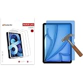 Zore Apple İle Uyumlu iPad Air 11 2024 Kağıt Hisli Mat ​​​​​​​​​​​​​​​Paper Like Ekran Koruyucu, Şeffaf