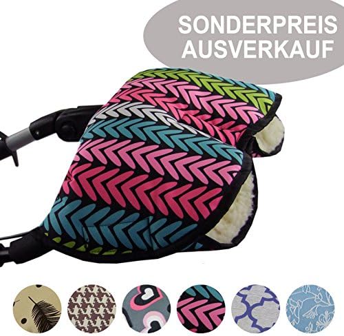 Bambini World Special Offer Universal Muff/Hand Warmer for Pushchairs, Buggies Jogging Jogger with Wool – Clearance Sale