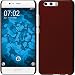 Produktbild PhoneNatic Case für Huawei P10 Hülle rot gummiert Hard-case Cover