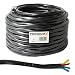 Produktbild Quattro Koaxial Sat Kabel 50m Basic PRO PremiumX 90dB 2-Fach geschirmt Schwarz