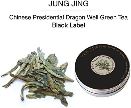 Yeh Tea - Tin 30g Black Label Lung Jing - Green Tea