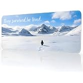8 Farklı Desenli Baskılı Model Black Deer XXL Gaming Mouse Pad 90x40 cm &ndash; Dikişli Kenar, Kaymaz Taban, Dijital Tasarım, Hassa