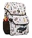 Produktbild AARYA LONDON Kinderrucksack mit abnehmbarer Brotdose I Kindergartenrucksack I Süße & robuste Kindergartentasche Design London - 7.5 l, weiß (London Black Cab)