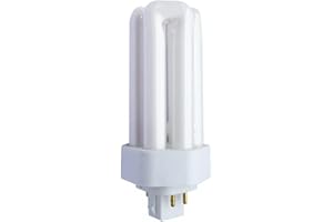 Kosnic 13w GX24q-1 4 pin compact fluorescent bulb (4000K, cool white, EXUN)