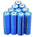 Produktbild HKFV 10PCS 3.7V 5000mAH Lithium-Ionen-Akku 18650 Akku für Taschenlampe 10 18650 Batterien 65mm x 18mm