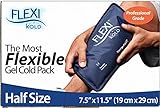 FlexiKold Poche de Glace Réutilisable Professionnelle | Pack de Gel Froid de Premiers Soins | Soulage la Douleur - Thérapie par le Froid | Résistant, Flexible et Souple même Congelé | 19 x 29cm