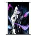 Produktbild Yovvin Tokyo Ghoul Rollbild Kakemono aus Stoff Poster, Kaneki Ken Kamishiro Rize Wanddekoration(M) (Kamishiro Rize, M)