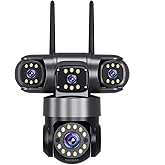 Okam-6030 Dual Lens Wifi Ptz Camera with 15 Mp 3 Cameras