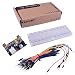 Produktbild Kuman Breadboard Kit Power Supply Module 102 MB102 830 65 Jumper cabel für Arduino