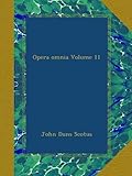 Image de Opera omnia Volume 11