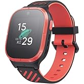 Philips S1 Pro Smart Kids Watch (Black-Red)
