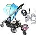 iSafe SegBoard Sit Or Step Pram Board - Swirl Complete With Saddle Seat PLUS