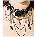 Produktbild Spritech(TM) Women's Girls Fashion Personality Vintage Retro Necklace Gothic Palace Noble Style Lace Jewel Tassel Necklaces by Spritech