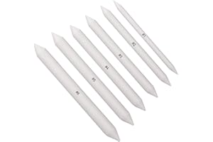 AvoDovA Papierwischer Set, 6 Stück Papierwischer Bleistift, Papierwischer zum Zeichnen für Studentische Künstler Skizzenzeichnung und Detailmalerei, 6 Verschiedene Größen