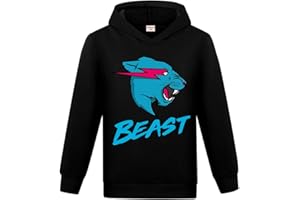 KIAMSEAY Famous YouTube Gamer Boys Girls Jumper Lightning Cats Hoodie Cotton Sweatshirts Kids Tops