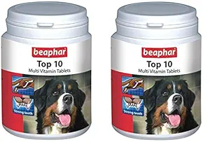 Beaphar Top 10 For Dogs 60 Tabs (Pack of 2)