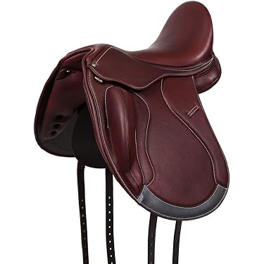 Coussin De Selle Western En Mousse Mémoire 50x40cm Noir - Absorbe Les Chocs, Confort équitation