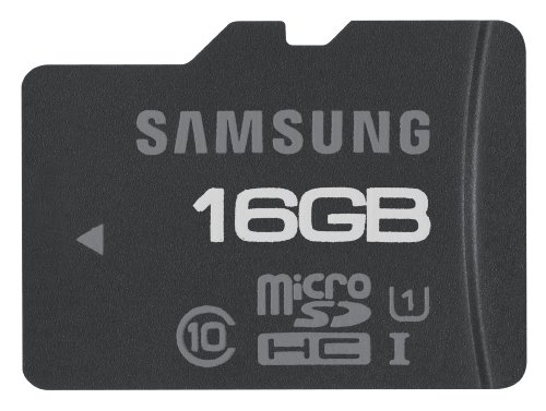 Samsung PRO MB-MGAGBEU Class 10 microSDHC 16GB Speicherkarte (bis 70MB/s Lesen, bis 20MB/s Schreiben, UHS-1)