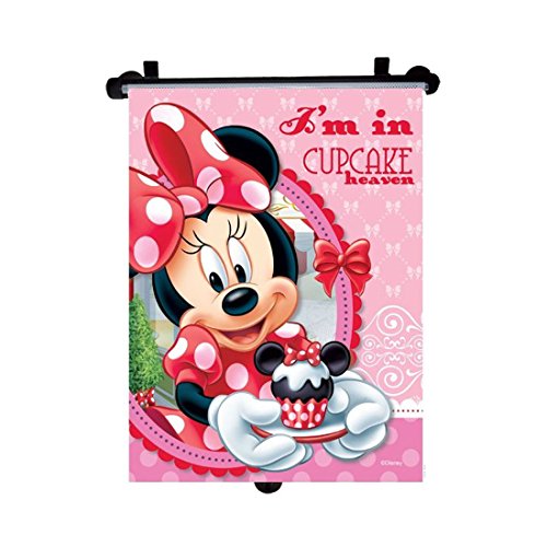 Minnie Mouse - Genuine Disney Marvel Sanrio Car Sun Shades Rollers Window Blinds for Kids Children Baby