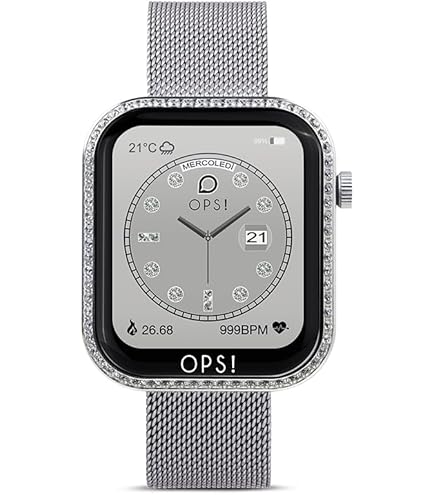 Smartwatch OPS!SMART ACTIVE Giallo - Fitness Tracker Con IP68 - Foto 2