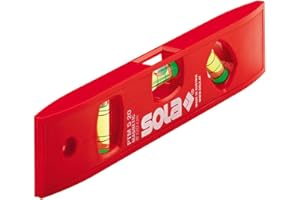 SOLA Torpedo-Wasserwaage PTM 5 mit Magnetstreifen