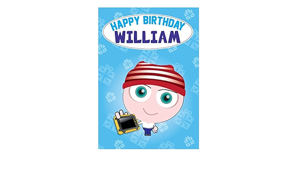 Carte D Anniversaire William Amazon Fr Fournitures De Bureau