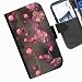 Produktbild Hairyworm- Blumen Seiten Leder-Schützhülle für das Handy Sony Xperia SP (C5302, C5303, C5306)