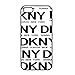 Price comparison product image Back Case Cover For Iphone 5/5S,Iphone 5/5S DKNY Donna Karan New York Logo Case,Black Hard Plastic Phone Case