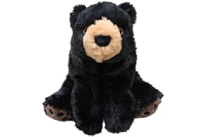 KONG Wygodny miś dziecięcy - zabawna pluszowa zabawka dla psa ze zdejmowanym piszczałkiem - dla dużych psów