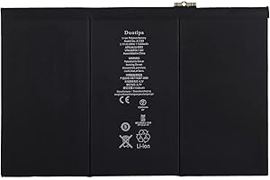 Duotipa Batería de repuesto A1389 compatible con Pad 3rd 4 4th A1389 616-0591 616-0592 A1416 A1430 A1460 A1459 A1458 con herramientas
