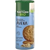 SANTIVERI - Organic Spelt Cookies - Lactose Free and Egg-free - Vegan - 190g