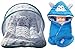 BRANDONN NEWBORN Premium Combo Of Toddler Mattress With Mosquito Net And Hooded Baby Blanket(Pack Of 2) RS.549.00