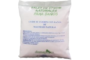 NATURLIDER Dismag Sales Baño Magnesio (Epsom) 4 Kg Dismag 300 g