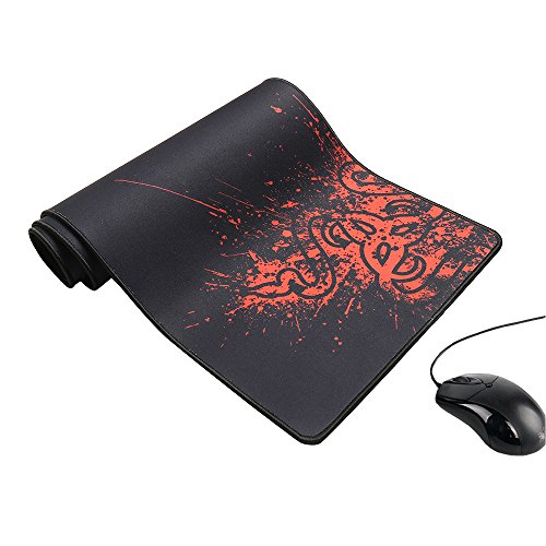 Interlink Gaming Mousepad XXL Groß Mouse Pad schwarz 90x30cm - 2