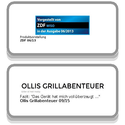 Rosenstein & Söhne Funk-Brat-/Grillthermometer mit XXL-Display - 5