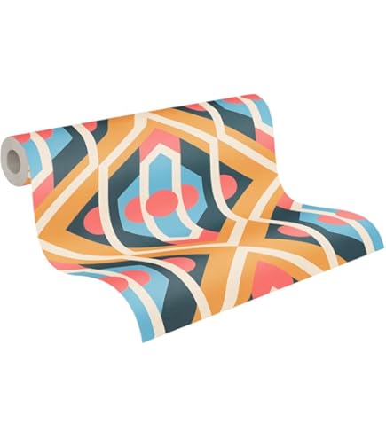 RASCH Vliesbehang 792317 Allegretto grafisch blauw kopen! | HORNBACH