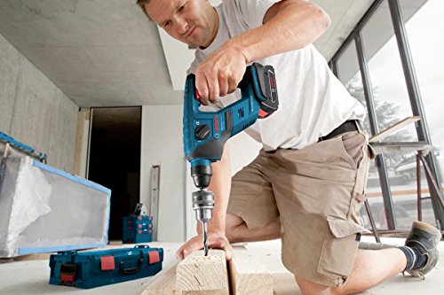 Bosch Professional GBH 18 V-LI Compact Akku-Bohrhammer, Schlagenergie 1 J, 1,9kg, Solo Version, L-BOXX, 1 Stück, 0611905304 - 6