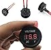 Produktbild Voltmeter Kolylong® 12V-24V Auto Motorrad Rot LED DC digitale Anzeigen Wasserdicht Voltmeter