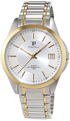 Time Piece Herren-Armbanduhr Sporty Analog Quarz Edelstahl TPGS-30305-41M Time Piece Herren-Armbanduhr Sporty Analog Quarz Edelstahl TPGS-30305-41M