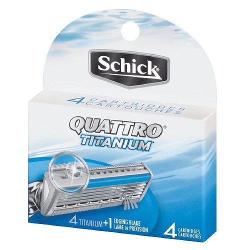 Schick Quattro Titanium Refills - 24 Cartridges